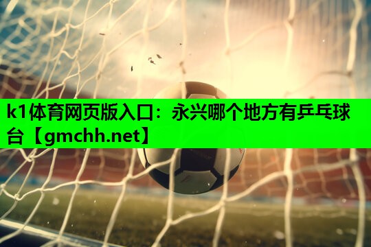 永兴哪个地方有乒乓球台