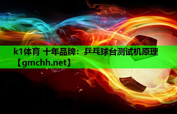 乒乓球台测试机原理