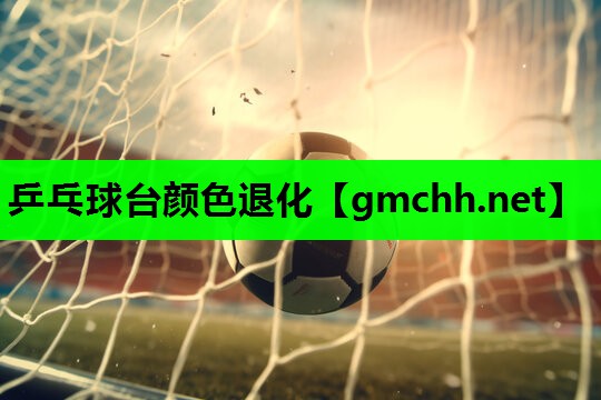 乒乓球台颜色退化