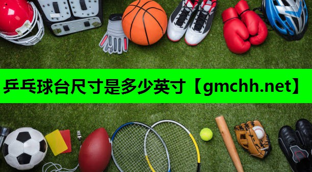 乒乓球台尺寸是多少英寸